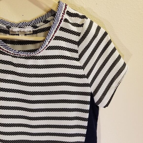 Moa Moa short sleeve stripe tee - Picture 4 of 8